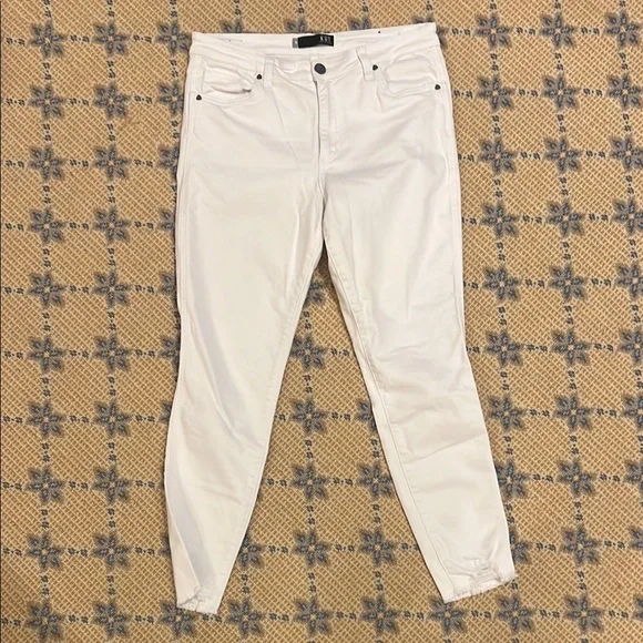 Kut from the Kloth White Skinny Jeans - Picture 3 of 5